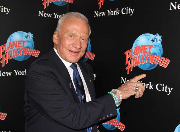 Buzz Aldrin at Planet Hollywood 